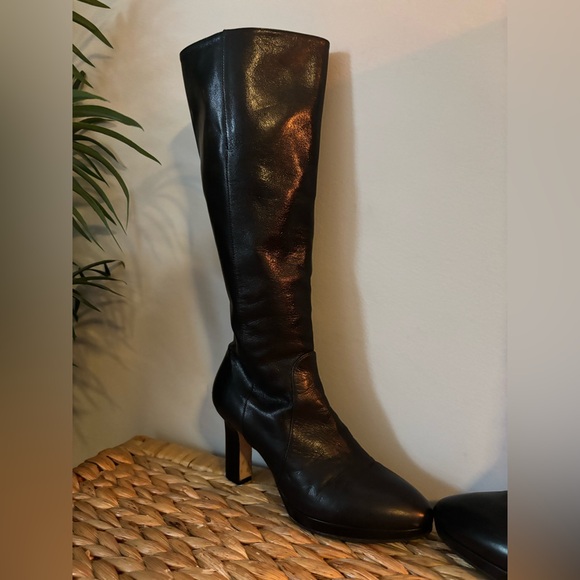Stuart Weitzman Black Knee High Boots - Picture 9 of 15
